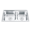 Stainless Steel Sink Double Bowl VY-6838H