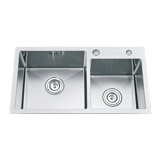 Handmade Sink Double Bowl Series SH-7541 8245